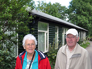 Afra en Piet Pennekamp bezochten Fort bij Spijkerboor in augustus 2010