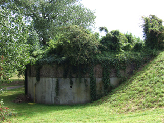 Het torenfort van Fort Nieuwersluis.