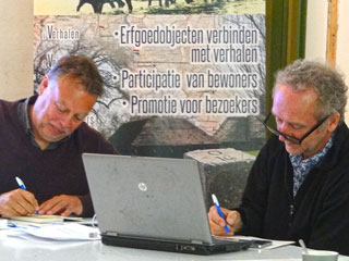 V6 initiatiefnemers Bas Kreuger en Menno Heling.