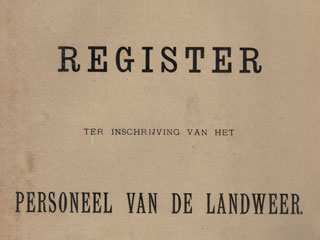 Register Landweer 1903, Bussum.