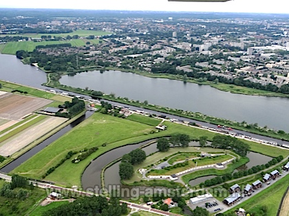 Luchtfoto Fort bij Veldhuis.