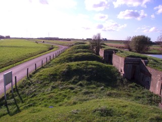 Batterij I / nevenbatterij Veldhuis in Groep Westzaan.