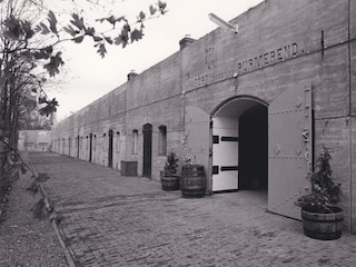 Keelzijde van het nog verlaten Fort benoorden Purmerend.