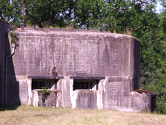 Keelkazemat Fort bij Uithoorn.