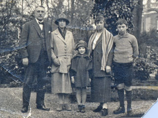Het gezin van Paul van Linden Tol in 1922