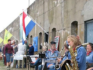 Dorpskapel op open dag Fort bij Krommenedijk.