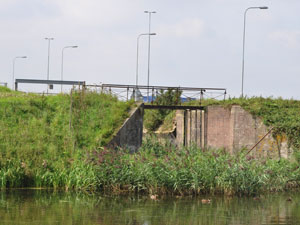 De Damsluis in de Slotertocht.