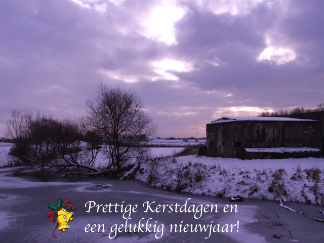 Prettige kerstdagen en een gelukkig nieuwjaar!