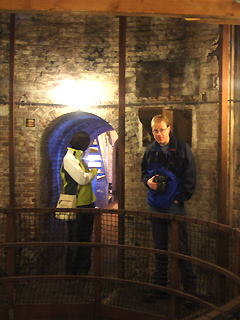 Remy Zandwijk in Fort bij IJmuiden.