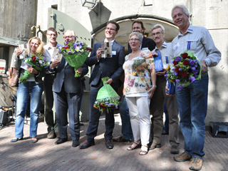 Boekpresentatie op Fort bij Spijkerboor. (Foto: Otto Bodemeijer)