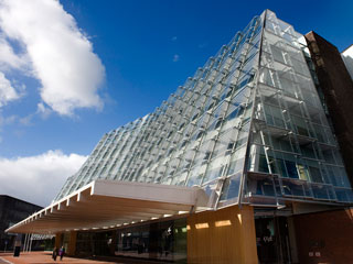 Gebouw Rijksdienst voor het Cultureel Erfgoed te Amersfoort.