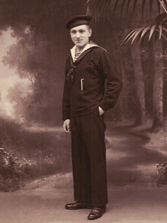 zeemilicien-olieman Jan Kolling op 29 januari 1929