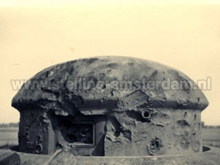 Hefkoepel van Casemate d'Héron Fontaine.