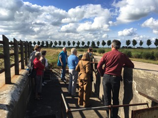 Deelnemers op Fort bij Spijkerboor.