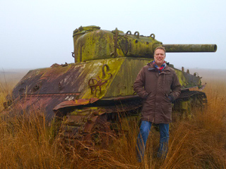 Bas Kreuger op de Oldebroekse Heide.