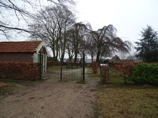 Toegang van de R.K. begraafplaats, Veenendaal.