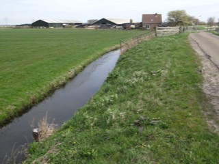 Locatie van de doorsnijding voor de A8-A9 Heemskerk-variant.