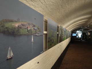 Luchtfototentoonstelling in Vestingmuseum Naarden.