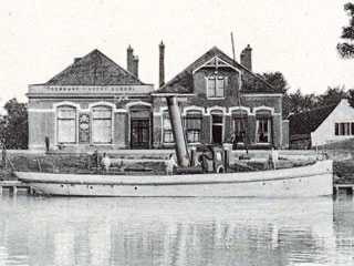 Waarschijnlijk de artillerie-boot in 1914.