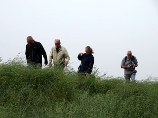 Wandeling op Liniewal Zuidwijkermeer.