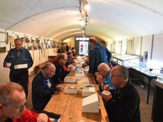 Lunch in Fort aan den Ham in 2018.