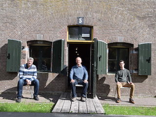 Kernteam van het Kenniscentrum Waterlinies.