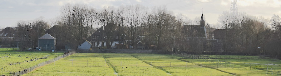 Foto uit 2021 van het dorp Marken-Binnen.