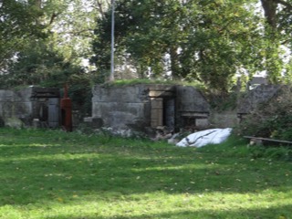 Frontbatterij van Fort bij De Kwakel.