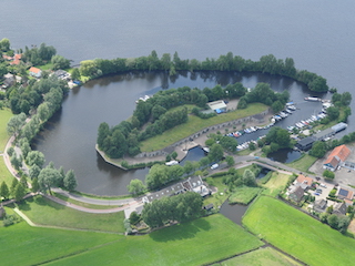 Luchtfoto Fort bij Kudelstaart.