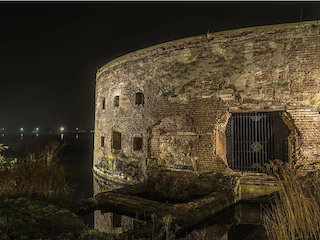 De toren van Fort Uitermeer.