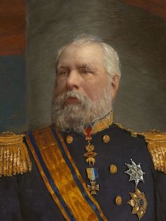 Portret van Koning Willem III.