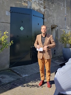 Spreker Bas Rüter, Directeur Landschap Noord-Holland