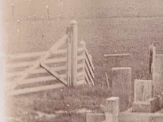 Een landhek aan de Liniewal Geindijk - Nigtevecht in 1904.