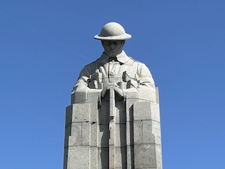 'Canadian' monument gifgas-aanval in 1915.