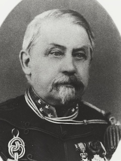 Portret van minister van Oorlog Reuther.