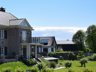 Villa's op terrein kruitfabriek Sollenburg gefotografeerd in 2026.