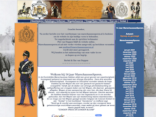 Website Marechaussee Sporen.